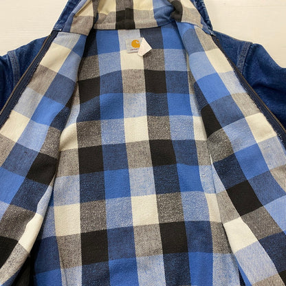 【中古品】【メンズ】 CARHARTT カーハート DENIM ACTIVE JACKET デニム アクティブ ジャケット アウター 145-260623-sa-04-tei サイズ：不明 カラー：インディゴ 万代Net店