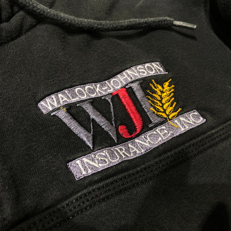 【中古品】【メンズ】 CARHARRT カーハート CORPORATE LOGO HALF ZIP PARKA 企業ロゴ ハーフジップ パーカー トップス 145-260622-sa-09-tei サイズ：M カラー：ブラック 万代Net店