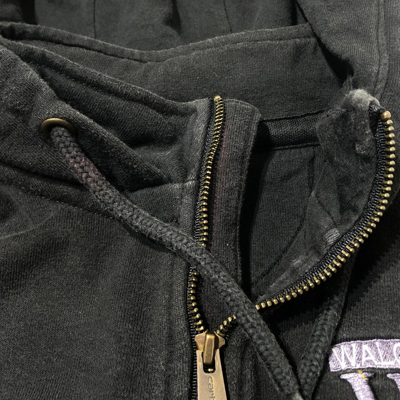【中古品】【メンズ】 CARHARRT カーハート CORPORATE LOGO HALF ZIP PARKA 企業ロゴ ハーフジップ パーカー トップス 145-260622-sa-09-tei サイズ：M カラー：ブラック 万代Net店