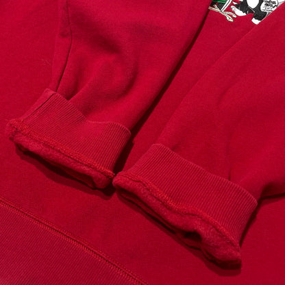 【中古品】【メンズ】 WARNER BROS STUDIO ワーナー ブラザーズ スタジオ 90’s LOONEY TUNES SANTA SWEAT 90年代 ルーニー テューンズ サンタ スウェット 長袖 トップス トレーナー 145-260808-sa-05-tei サイズ：M カラー：レッド 万代Net店