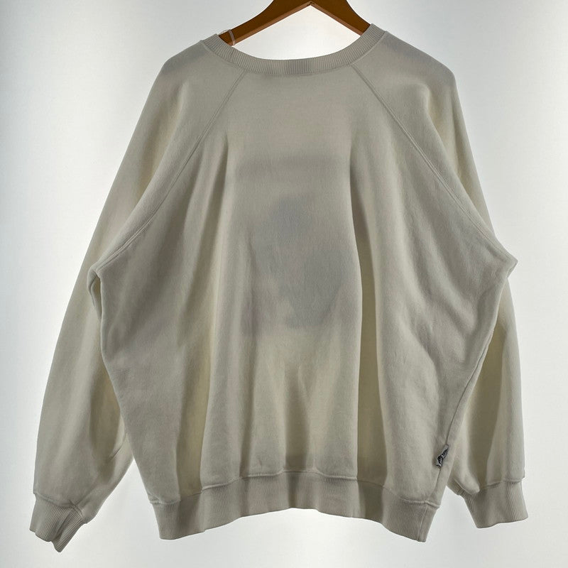 【中古品】【メンズ】 ACME CLOTHING アクメ クロージング × WARNER BROS ワーナー ブラザーズ 90’s LOONEY TUNES SWEAT "HANDSOME DEVIS" 90年代 ルーニー テューンズ スウェット ハンサム デヴィス 145-260807-sa-02-tei サイズ：XL カラー：ホワイト 万代Net店