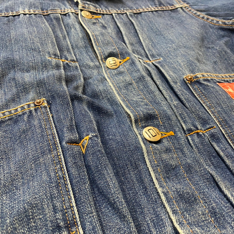 【中古品】【メンズ】 MONTGOMERY WARD モンゴメリーワード 40's VINTAGE 101 DENIM JACKET 40年代 ヴィンテージ 101 デニム ジャケット アウター 145-260623-sa-03-tei カラー：ブルー系 万代Net店