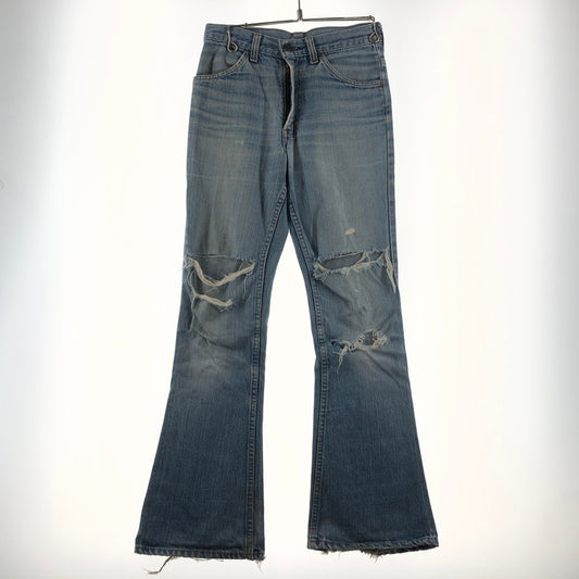 【現状渡し品】【メンズ】 LEVI'S リーバイス 70’s VINTAGE BELL BOTTOM 646 70年代 ビンテージ ベル ボトム ボトムス ジーンズ 156-260622-sa-15-tei サイズ：不明 カラー：ブルー系 万代Net店