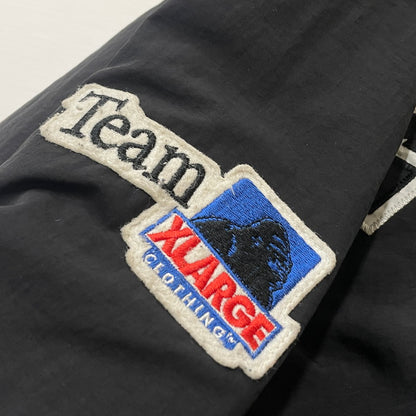 【中古品】【メンズ】 X-LARGE エクストララージ NYLON PUFFER JACKET 101223021005 ナイロン パファージャケット アウター 142-260714-sa-21-tei サイズ：M カラー：ブラック 万代Net店