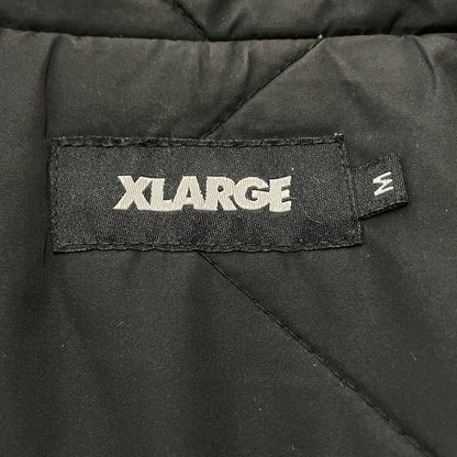 【中古品】【メンズ】 X-LARGE エクストララージ NYLON PUFFER JACKET 101223021005 ナイロン パファージャケット アウター 142-260714-sa-21-tei サイズ：M カラー：ブラック 万代Net店