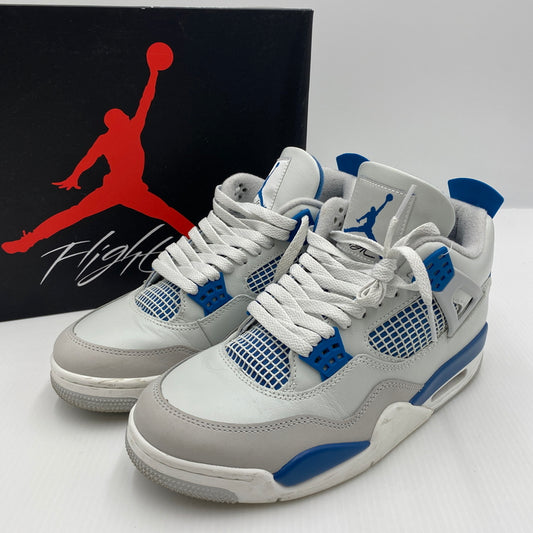 【中古品】【メンズ】 NIKE ナイキ AIR JORDAN 4 RETRO INDUSTRIAL BLUE エアジョーダン4 レトロ インダストリアルブルー FV5029-141 スニーカー 靴 160-260810-nm-59-tei サイズ：27.5cm 万代Net店