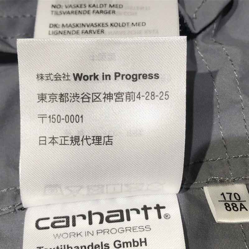 【中古品】【メンズ】 Carhartt WIP カーハート ワークインプログレス SWIZZLE WINDBREAKER スウィズル ウィンドブレイカー アウター 145-260622-sa-01-tei サイズ：S カラー：グレー 万代Net店