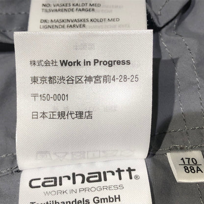 【中古品】【メンズ】 Carhartt WIP カーハート ワークインプログレス SWIZZLE WINDBREAKER スウィズル ウィンドブレイカー アウター 145-260622-sa-01-tei サイズ：S カラー：グレー 万代Net店