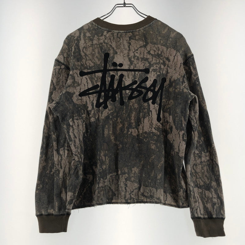 【現状渡し品】【メンズ】 STUSSY ステューシー THERMAL L/S 1140314 サーマル ロングスリーブ 長袖 トップス 142-260622-sa-08-tei サイズ：S カラー：柄 万代Net店