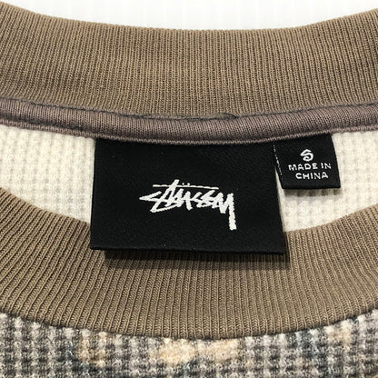 【現状渡し品】【メンズ】 STUSSY ステューシー THERMAL L/S 1140314 サーマル ロングスリーブ 長袖 トップス 142-260622-sa-08-tei サイズ：S カラー：柄 万代Net店