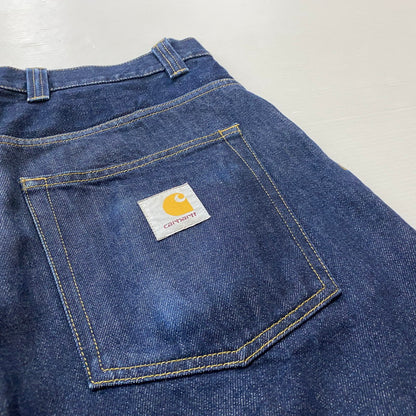 【現状渡し品】【メンズ】 CARHARTT カーハート BRANDON PANTS ブランド パンツ ボトムス ジーンズ 156-260623-sa-11-tei サイズ：S カラー：インディゴ 万代Net店