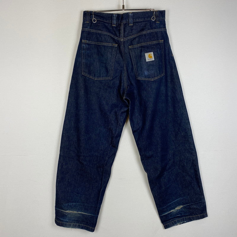【現状渡し品】【メンズ】 CARHARTT カーハート BRANDON PANTS ブランド パンツ ボトムス ジーンズ 156-260623-sa-11-tei サイズ：S カラー：インディゴ 万代Net店
