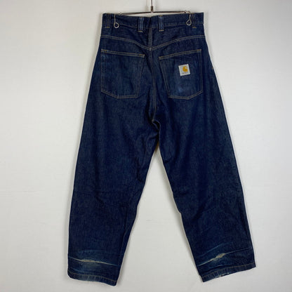 【現状渡し品】【メンズ】 CARHARTT カーハート BRANDON PANTS ブランド パンツ ボトムス ジーンズ 156-260623-sa-11-tei サイズ：S カラー：インディゴ 万代Net店
