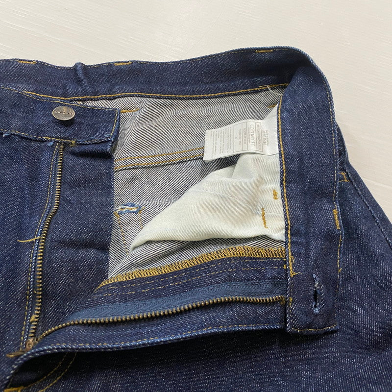 【現状渡し品】【メンズ】 CARHARTT カーハート BRANDON PANTS ブランド パンツ ボトムス ジーンズ 156-260623-sa-11-tei サイズ：S カラー：インディゴ 万代Net店