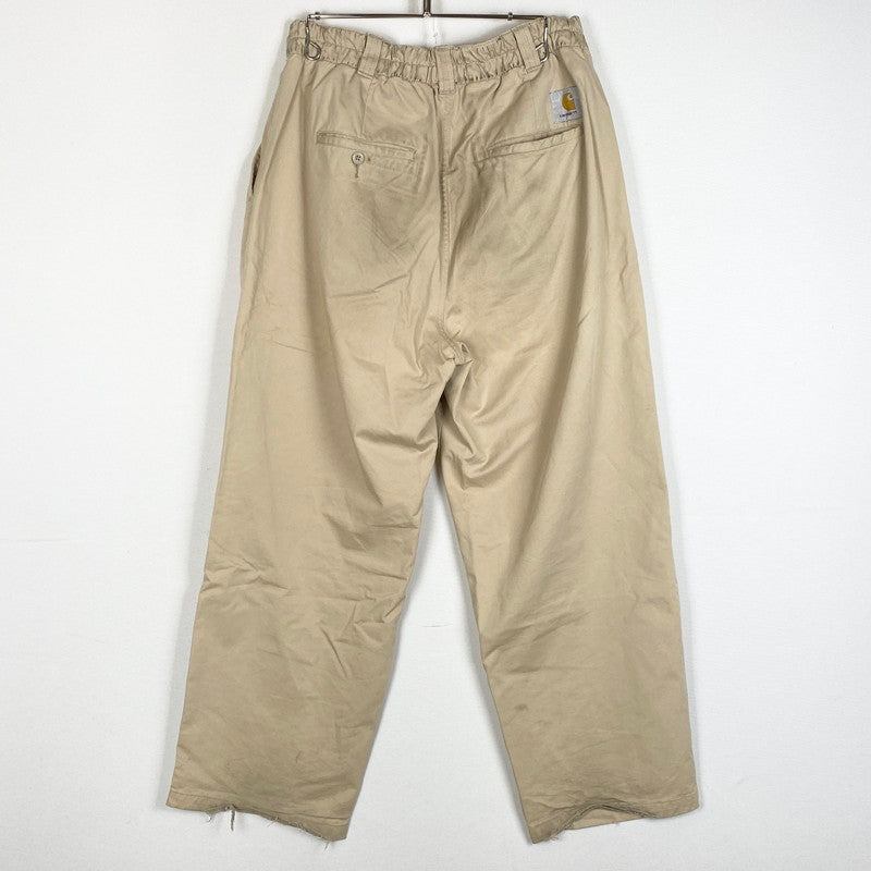 【現状渡し品】【メンズ】 CARHARTT カーハート MARV PANT マーヴ パンツ ボトムス 156-260623-sa-09-tei サイズ：S カラー：ベージュ 万代Net店