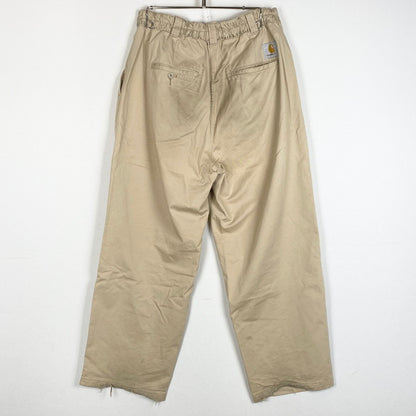 【現状渡し品】【メンズ】 CARHARTT カーハート MARV PANT マーヴ パンツ ボトムス 156-260623-sa-09-tei サイズ：S カラー：ベージュ 万代Net店