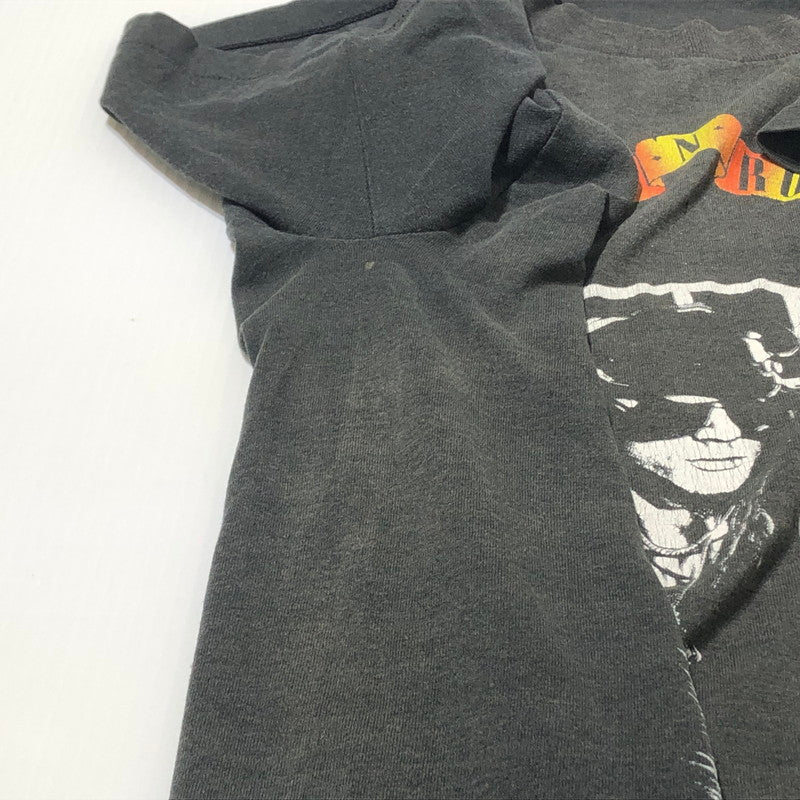 【現状渡し品】【メンズ】 HANDTEX ハンドテックス 80’s VINTAGE GUNS N‘ ROSES TEE 80年代 ビンテージ ガンズ アンド ローゼズ Ｔシャツ 半袖 トップス 145-260622-sa-06-tei サイズ：M カラー：ブラック 万代Net店