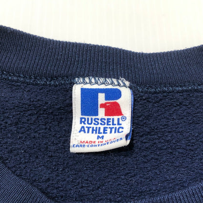 【中古品】【メンズ】 RUSSELL ラッセル 90’s MICHIGAN SWEAT 90年代 ミシガン スウェット 長袖 トップス トレーナー 145-260622-sa-07-tei サイズ：M カラー：ネイビー 万代Net店