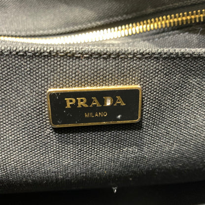 【現状渡し品】【メンズ/レディース】 PRADA プラダ CANAPA TOTE BAG BN2439 カナパ トートバッグ カバン ショルダーバッグ 180-260622-ko-02-tei カラー：ブラック 万代Net店