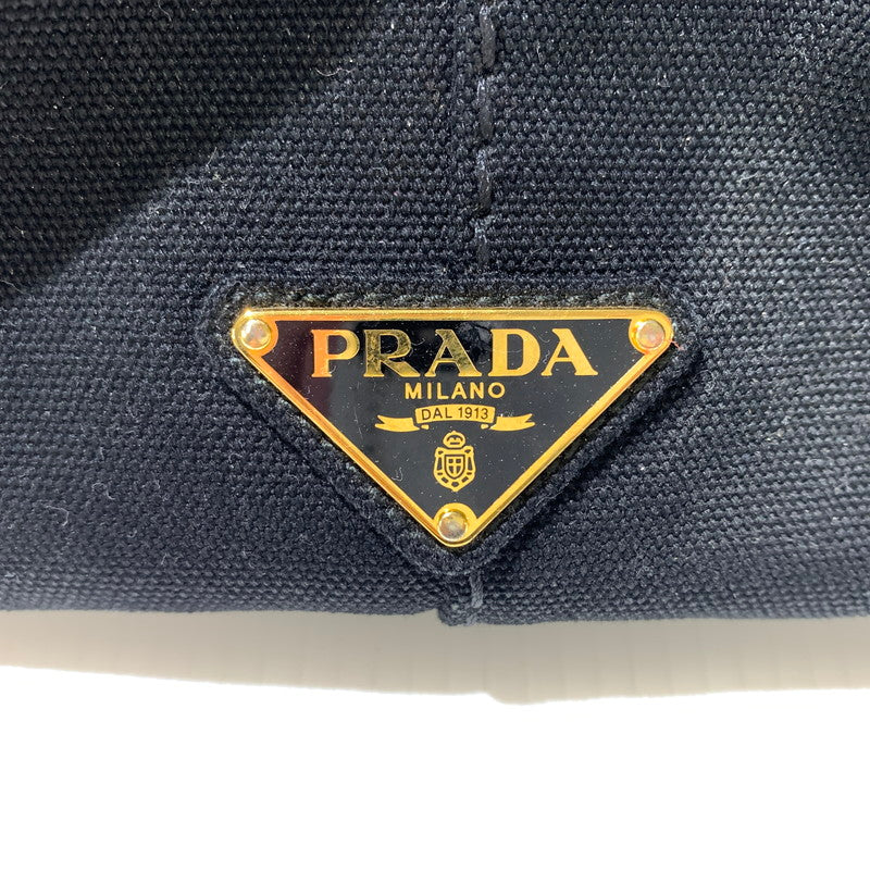 【現状渡し品】【メンズ/レディース】 PRADA プラダ CANAPA TOTE BAG BN2439 カナパ トートバッグ カバン ショルダーバッグ 180-260622-ko-02-tei カラー：ブラック 万代Net店