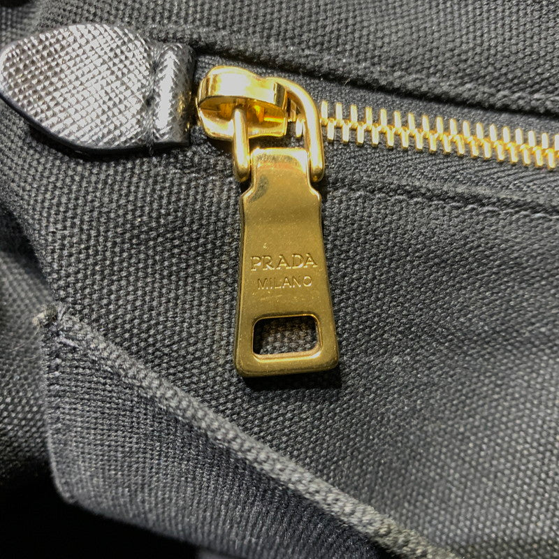 【現状渡し品】【メンズ/レディース】 PRADA プラダ CANAPA TOTE BAG BN2439 カナパ トートバッグ カバン ショルダーバッグ 180-260622-ko-02-tei カラー：ブラック 万代Net店