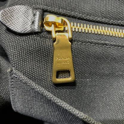 【現状渡し品】【メンズ/レディース】 PRADA プラダ CANAPA TOTE BAG BN2439 カナパ トートバッグ カバン ショルダーバッグ 180-260622-ko-02-tei カラー：ブラック 万代Net店