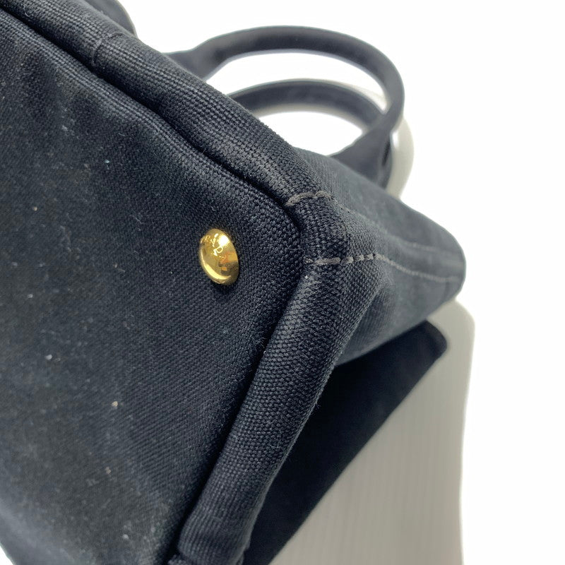 【現状渡し品】【メンズ/レディース】 PRADA プラダ CANAPA TOTE BAG BN2439 カナパ トートバッグ カバン ショルダーバッグ 180-260622-ko-02-tei カラー：ブラック 万代Net店