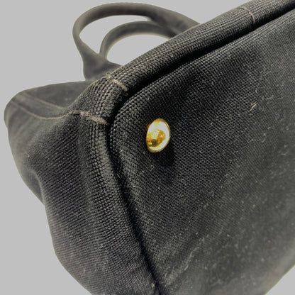 【現状渡し品】【メンズ/レディース】 PRADA プラダ CANAPA TOTE BAG BN2439 カナパ トートバッグ カバン ショルダーバッグ 180-260622-ko-02-tei カラー：ブラック 万代Net店