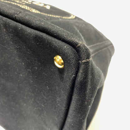 【現状渡し品】【メンズ/レディース】 PRADA プラダ CANAPA TOTE BAG BN2439 カナパ トートバッグ カバン ショルダーバッグ 180-260622-ko-02-tei カラー：ブラック 万代Net店