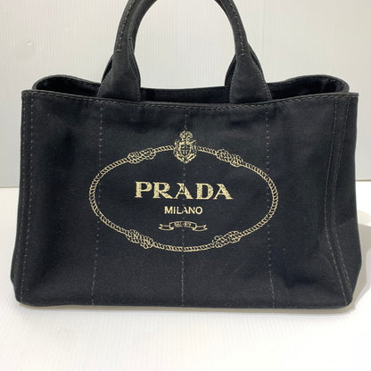 【現状渡し品】【メンズ/レディース】 PRADA プラダ CANAPA TOTE BAG BN2439 カナパ トートバッグ カバン ショルダーバッグ 180-260622-ko-02-tei カラー：ブラック 万代Net店