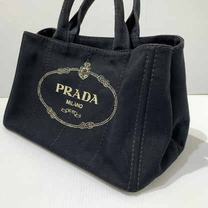 【現状渡し品】【メンズ/レディース】 PRADA プラダ CANAPA TOTE BAG BN2439 カナパ トートバッグ カバン ショルダーバッグ 180-260622-ko-02-tei カラー：ブラック 万代Net店
