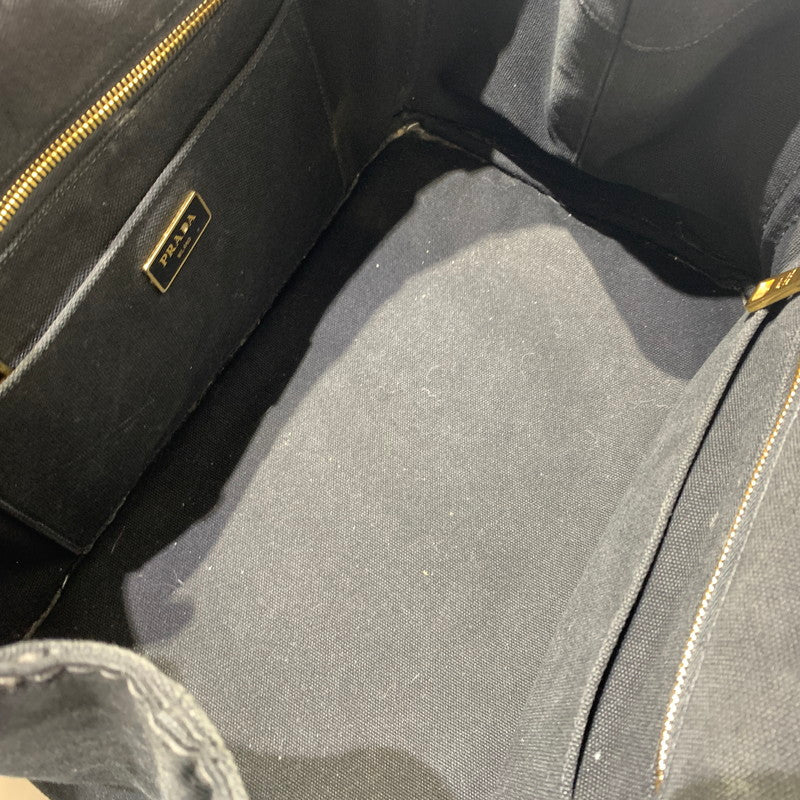 【現状渡し品】【メンズ/レディース】 PRADA プラダ CANAPA TOTE BAG BN2439 カナパ トートバッグ カバン ショルダーバッグ 180-260622-ko-02-tei カラー：ブラック 万代Net店