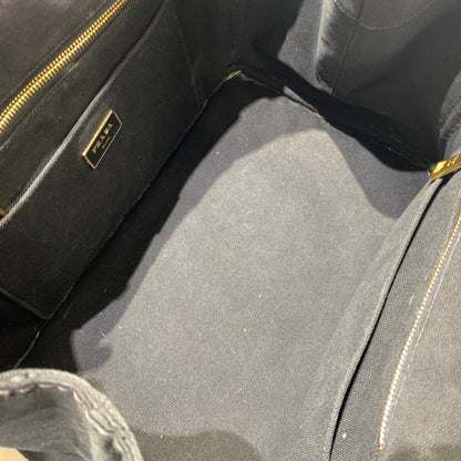 【現状渡し品】【メンズ/レディース】 PRADA プラダ CANAPA TOTE BAG BN2439 カナパ トートバッグ カバン ショルダーバッグ 180-260622-ko-02-tei カラー：ブラック 万代Net店