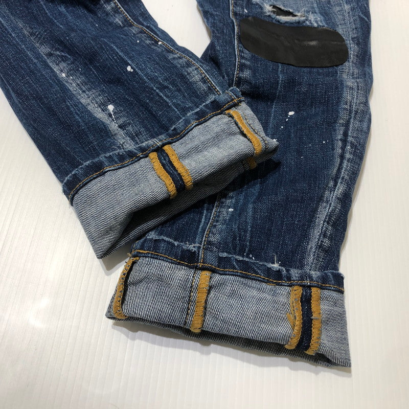 【中古品】【メンズ】 DSQUARED2 ディースクアード SKINNY DENIM PANT S71LB0004 S3034 スキニー デニム パンツ ボトムス ジーンズ 152-260622-sa-16-tei サイズ：48 カラー：インディゴ 万代Net店
