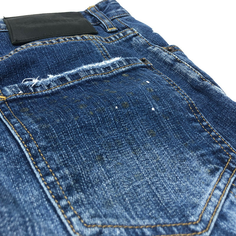 【中古品】【メンズ】 DSQUARED2 ディースクアード SKINNY DENIM PANT S71LB0004 S3034 スキニー デニム パンツ ボトムス ジーンズ 152-260622-sa-16-tei サイズ：48 カラー：インディゴ 万代Net店