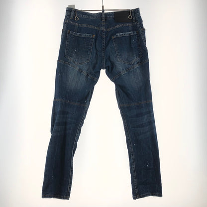 【中古品】【メンズ】 DSQUARED2 ディースクアード SKINNY DENIM PANT S71LB0004 S3034 スキニー デニム パンツ ボトムス ジーンズ 152-260622-sa-16-tei サイズ：48 カラー：インディゴ 万代Net店