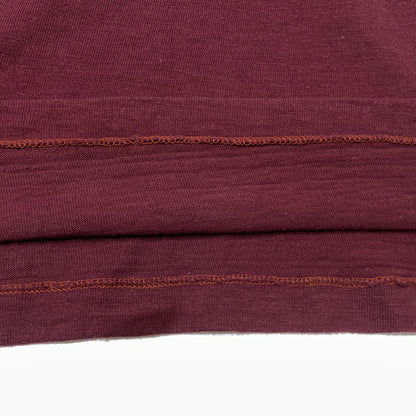 【中古品】【メンズ】 WAREHOUSE ウエアハウス PRINT-T FORT EUSTIS 4601 プリント Tシャツ フォート ユースティス 半袖 トップス 145-260808-sa-02-tei サイズ：M カラー：ボルドー 万代Net店