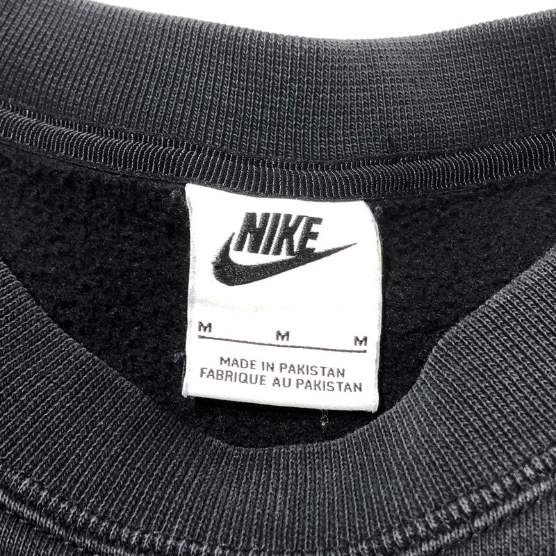 【中古品】【メンズ】 NIKE ナイキ × STUSSY ステューシー 別注コラボ WASHED NRG FLEECE CREWNECK DO5310-010 ウィッシュド エナジ－ フリース クールネック 長袖 トップス スウェット トレーナー 142-260622-sa-05-tei サイズ：M カラー：ブラック 万代Net店