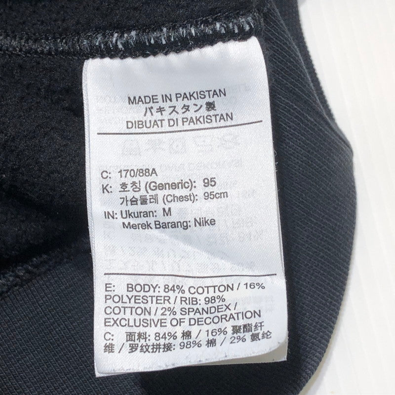 【中古品】【メンズ】 NIKE ナイキ × STUSSY ステューシー 別注コラボ WASHED NRG FLEECE CREWNECK DO5310-010 ウィッシュド エナジ－ フリース クールネック 長袖 トップス スウェット トレーナー 142-260622-sa-05-tei サイズ：M カラー：ブラック 万代Net店