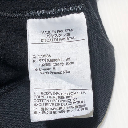 【中古品】【メンズ】 NIKE ナイキ × STUSSY ステューシー 別注コラボ WASHED NRG FLEECE CREWNECK DO5310-010 ウィッシュド エナジ－ フリース クールネック 長袖 トップス スウェット トレーナー 142-260622-sa-05-tei サイズ：M カラー：ブラック 万代Net店
