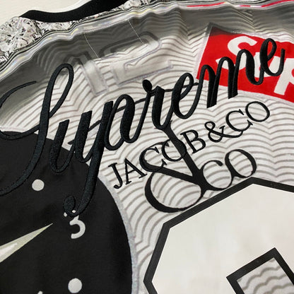 【中古美品】【メンズ】 SUPREME シュプリーム × LA MARTINA ラ マルティーナ 別注コラボ 26SS JACOB & CO. SOCCER JERSEY 26年春夏 ジェイコブ アンド コーサッカー ジャージ 149-260623-sa-14-tei サイズ：M カラー：マルチ 万代Net店