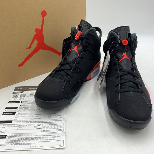 【中古品】【メンズ】 NIKE ナイキ AIR JORDAN 6 RETRO INFRARED SALESMAN CT8529-001 エアジョーダン6 レトロ スニーカー 靴 シューズ 160-260627-ko-08-tei サイズ：28cm カラー：ブラックレッド 万代Net店