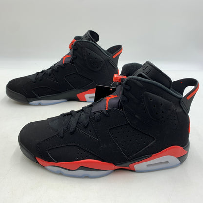 【中古品】【メンズ】 NIKE ナイキ AIR JORDAN 6 RETRO INFRARED SALESMAN CT8529-001 エアジョーダン6 レトロ スニーカー 靴 シューズ 160-260627-ko-08-tei サイズ：28cm カラー：ブラックレッド 万代Net店