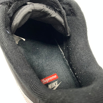【中古品】【メンズ】 Supreme シュプリーム × NIKE ナイキ 別注 コラボ AIR FORCE 1 LOW BLACK WHITE CU9225-002 エアフォース1 ロー スニーカー 靴 シューズ 160-260624-ko-07-tei サイズ：27.5cm カラー：ブラック 万代Net店
