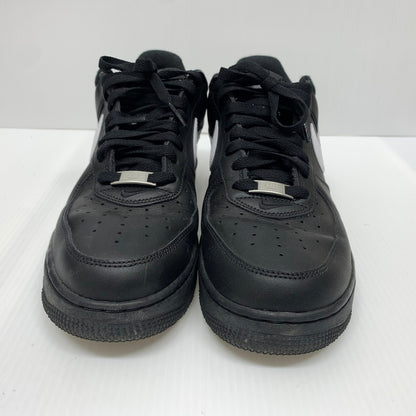 【中古品】【メンズ】 Supreme シュプリーム × NIKE ナイキ 別注 コラボ AIR FORCE 1 LOW BLACK WHITE CU9225-002 エアフォース1 ロー スニーカー 靴 シューズ 160-260624-ko-07-tei サイズ：27.5cm カラー：ブラック 万代Net店