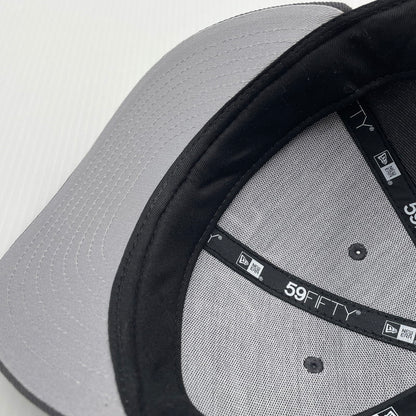 【中古品】【メンズ】 WTAPS ダブルタップス × NEWERA ニューエラ 別注 コラボ 26SS 59FIFTY LOW PRO CAP 261NENED-HT02 フィフティーナインフィフティ ロープロ キャップ 帽子 185-260704-yo-13-tei サイズ：60.6cm カラー：チャコール 万代Net店