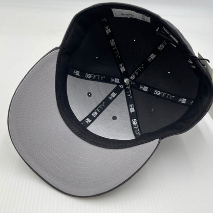 【中古品】【メンズ】 WTAPS ダブルタップス × NEWERA ニューエラ 別注 コラボ 26SS 59FIFTY LOW PRO CAP 261NENED-HT02 フィフティーナインフィフティ ロープロ キャップ 帽子 185-260704-yo-13-tei サイズ：60.6cm カラー：チャコール 万代Net店