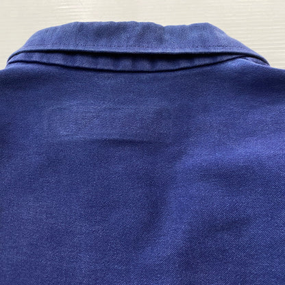 【現状渡し品】【メンズ】 EURO ユーロ 50's MOLESKIN DOUBLE BREASTED JACKET VINTAGE 50年代 モールスキン ダブルブレスト ジャケット アウター ヴィンテージ 145-260624-sa-02-tei サイズ：不明 カラー：ネイビー 万代Net店