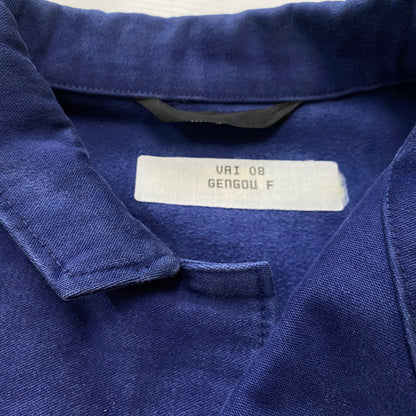【現状渡し品】【メンズ】 EURO ユーロ 50's MOLESKIN DOUBLE BREASTED JACKET VINTAGE 50年代 モールスキン ダブルブレスト ジャケット アウター ヴィンテージ 145-260624-sa-02-tei サイズ：不明 カラー：ネイビー 万代Net店