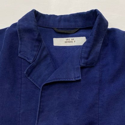 【現状渡し品】【メンズ】 EURO ユーロ 50's MOLESKIN DOUBLE BREASTED JACKET VINTAGE 50年代 モールスキン ダブルブレスト ジャケット アウター ヴィンテージ 145-260624-sa-02-tei サイズ：不明 カラー：ネイビー 万代Net店